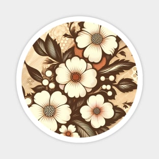 Floral Pattern Magnet